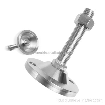 Stainless steel baja berat yang dapat disesuaikan dengan kaki leveling